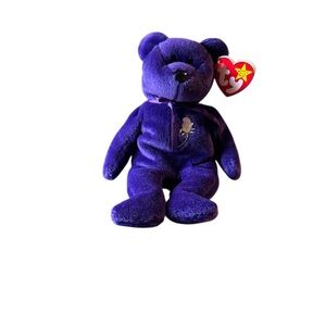 Ty Beanie Babies Princess Bear 1997 Great Condition
